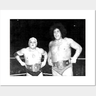 Woow!Dusty Rhodes and Andre The Giant Posters and Art